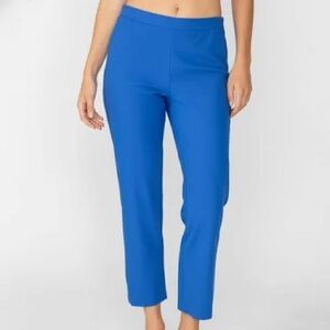 Chico's Vibrant Blue So Slimming Crop Pants size 1 or M